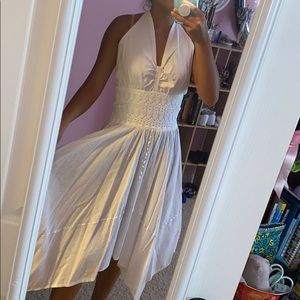 White beach dress/cover up